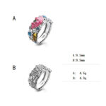 Buddha Stones 925 Sterling Silver Koi Fish Lotus Flower Prosperity Ring 10