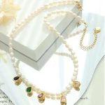 Buddha Stones Pearl Crystal Stone Purity Necklace Pendant Necklaces & Pendants BS 7