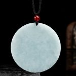 Buddha Stones Chinese Zodiac Dragon Jade Success Amulet String Necklace Necklaces & Pendants BS 6