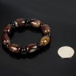 Buddha Stones Natural Sardonyx Courage Happiness Bracelet Bracelet BS 7