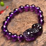 Buddha Stones Feng Shui Amethyst Fortune Wealth Bracelet Bracelet BS 1