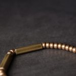 Buddha Stones Tibetan Simple Design Copper Wealth Luck Bracelet Bangle Bracelet Bangle BS 2