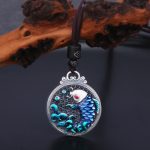 Buddha Stones 999 Sterling Silver Luck Koi Fish Success Prosperity Necklace Pendant Necklaces & Pendants BS 4