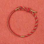 Buddha Stones Handmade Chinese Zodiac Rabbit Rooster Rat Horse Dragon Protection Braid String Bracelet Bracelet BS 9