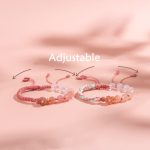 Buddha Stones Natural Gradient Agate Reincarnation Knot Peach Blossom Wealth Luck Handmade String Bracelet Bracelet BS 12