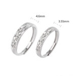 Buddha Stones 925 Sterling Silver PiXiu Balance Adjustable Couple Ring Ring BS 8