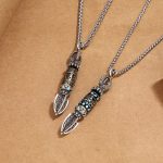 Buddha Stones Tibetan Om Mani Padme Hum Protection Wealth Rotatable Necklace Pendant Necklaces & Pendants BS 1