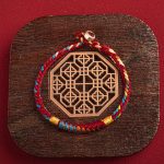 Buddha Stones "May You Be Safe And Lucky In The Year Ahead" Multicolored Bracelet Bracelet BS 2