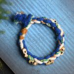 Buddha Stones Tibetan Zakiram Goddess of Wealth Bead Engraved Handmade Luck Bracelet Bracelet BS 10