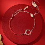 Buddha Stones 925 Sterling Silver Year Of The Dragon Copper Koi Fish Luck Protection Bracelet Bracelet BS 3