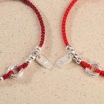 Buddha Stones 925 Sterling Silver Auspicious Clouds Peace Buckle Safe And Sound Bracelet Anklet (Extra 30% Off | USE CODE: FS30) Bracelet BS 3