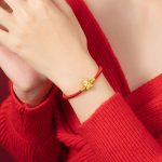Buddha Stones 999 Sterling Silver Year of the Dragon Copper Coin Fortune Dragon Fu Character Luck Handcrafted Red String Braided Bracelet (Extra 30% Off | USE CODE: FS30) Bracelet BS 12