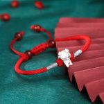 Buddha Stones 999 Sterling Silver Chinese Zodiac Luck Strength Red String Bracelet Bracelet BS Pig(Bracelet Size 15.5cm+8cm)