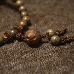 Buddha Stones Tibetan Sandalwood Protection Charm Mala Bracelet Mala Bracelet BS 4