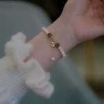 Buddha Stones Natural Pearl Hetian Jade Happiness Wisdom Bead Bracelet Bracelet BS 3