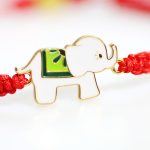 Tibetan Handmade 925 Sterling Silver Lucky Elephant Red String Bracelet (Extra 30% Off | USE CODE: FS30) Bracelet BS 8