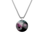 Yin Yang Koi Fish Dragon Titanium Steel Harmony Necklace Pendant (Extra 40% Off | USE CODE: FS40) Necklaces & Pendants BS Yin Yang Colorful&Black