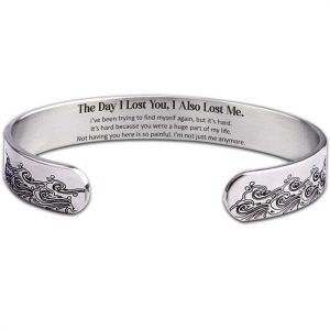 Buddha Stones The Day I Lost You Memorial Harmony Bracelet Bangle Bracelet Bangle BS main