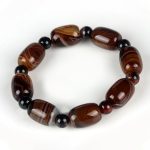 Buddha Stones Natural Sardonyx Courage Happiness Bracelet Bracelet BS 2