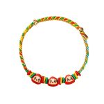 Buddha Stones Colorful Rope Zongzi Pattern Luck Handmade Child Adult Bracelet Bracelet BS 7