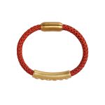 Buddha Stones Handmade 999 Sterling Silver Om Mani Padme Hum Protection Dragon Scale Braided Magnetic Buckle Bracelet Bracelet BS 7