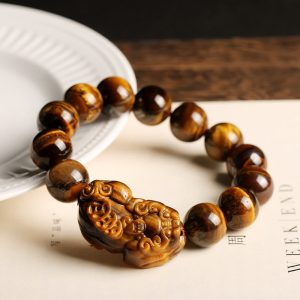 Buddha Stones Natural Tiger Eye Wealth Bracelet Bracelet BS main