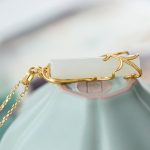 Buddha Stones Jade Dragon Phoenix Copper Protection Necklace Pendant Necklaces & Pendants BS 11