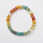 Buddha Stones Natural Red Agate Jade Rainbow Confidence Bracelet Bracelet BS 2