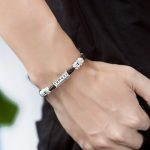 Buddha Stones Double PiXiu Feng Shui Copper Coin Om Mani Padme Hum String Bracelet Bracelet BS 9