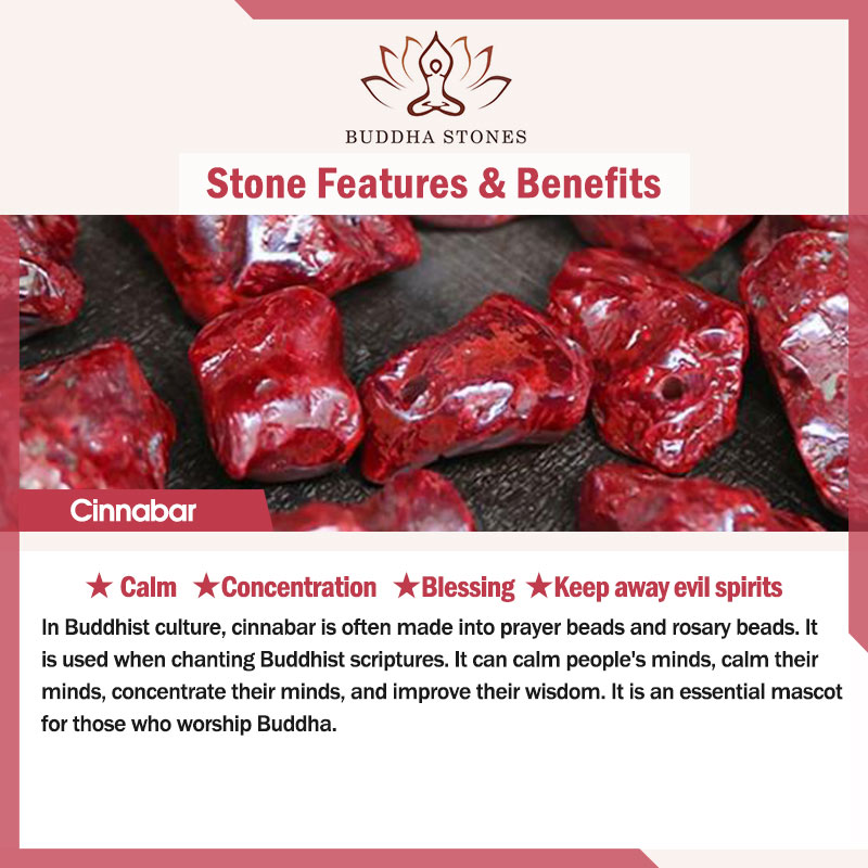 Buddhastoneshop Natural Cinnabar Four Leaf Clover Blessing Red String Bracelet Anklet