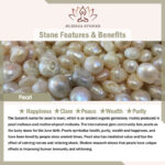 Buddha Stones Pearl Copper Plated Gold Flower Happiness Wealth Ring Ring BS 17