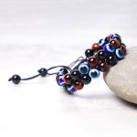 Buddha Stones Evil Eye Hematite Tiger Eye Protection Beaded Bracelet Bracelet BS 14