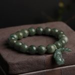 Buddha Stones Tibetan Jade PiXiu Prosperity Bracelet Bracelet BS Jade