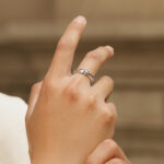 Buddha Stones Simple Bamboo Design Copper Luck Wealth Adjustable Ring Ring BS 6