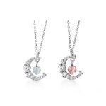 Buddha Stones Strawberry Quartz Blue Crystal Love Healing Necklace Necklaces & Pendants BS 14