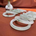 Buddha Stones Jade Abundance Luck Blessing Bracelet Bangle Bracelet BS 10
