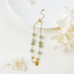 Buddha Stones Unique Natural Hetian Jade 14K Gold filled Luck Beaded Bracelet Bracelet BS 8