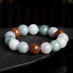 Buddha Stones Natural Jade Healing Protection Bracelet Bracelet BS 5