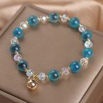 Buddha Stones Candy Agate Healing Harmony Bead Charm Bracelet Bracelet BS 2