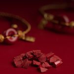 Buddha Stones Natural Cinnabar Peace Buckle Fu Character Charm Blessing Braided Bracelet Bracelet BS 4