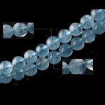 Buddha Stones Natural Aquamarine Peace Healing Bracelet Bracelet BS 11
