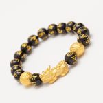 Feng Shui PiXiu Obsidian Attract Wealth Bracelet Bracelet BS 9