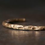 Buddha Stones Tibetan Bump Texture Copper Luck Cuff Bracelet Bangle Bracelet Bangle BS 5