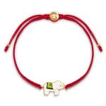 Tibetan Handmade 925 Sterling Silver Lucky Elephant Red String Bracelet (Extra 30% Off | USE CODE: FS30) Bracelet BS ELEPHANT SYMBOL(Bracelet Size 16-25cm)