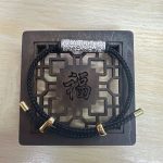 Buddha Stones Tibet Handmade Tai Sui Rope Protection Strength Braided Bracelet Bracelet BS Black Rope (Wrist Circumference 14-20cm) Silver
