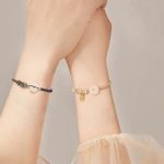 Buddha Stones Handmade White Agate Peace Buckle Luck Happiness Protection Weave String Bracelet Bracelet BS 7