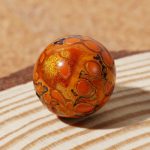 Buddha Stones Natural Multicolored Lacquer Beads Calm Bracelet Bracelet BS 13