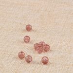 Buddha Stones Natural Garnet Strawberry Quartz Calm Bracelet Bracelet BS 12
