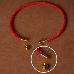 Buddha Stones Simple Design Handmade Luck Braid String Cuff Bracelet Bracelet BS 4