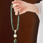 Buddha Stones Lotus Cyan Bodhi Seed Success Bracelet Bracelet BS 3